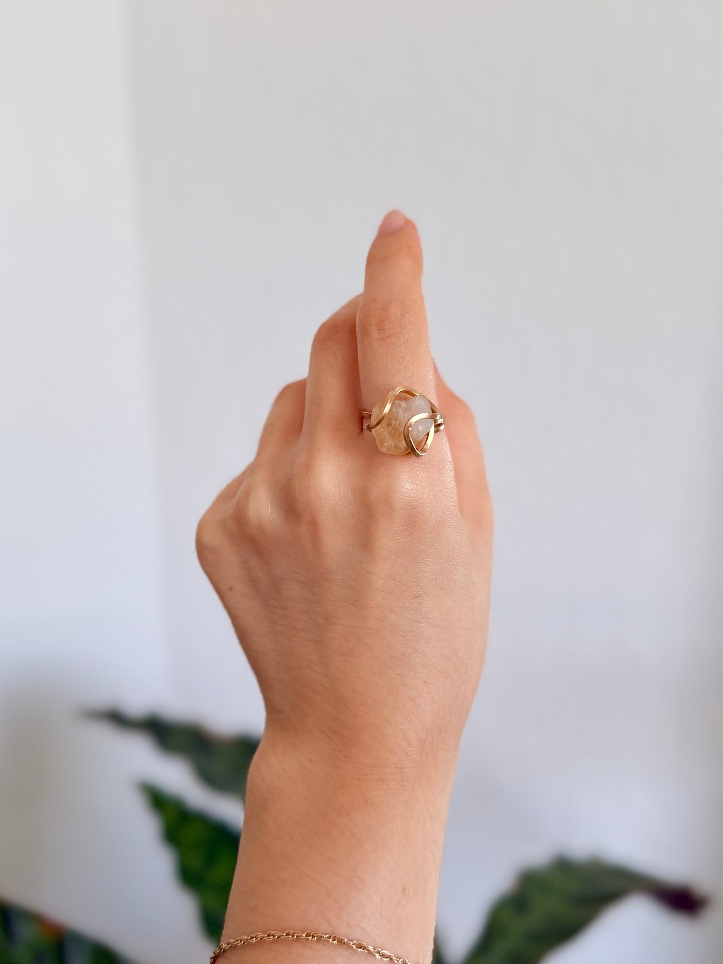 Anillo Citrino