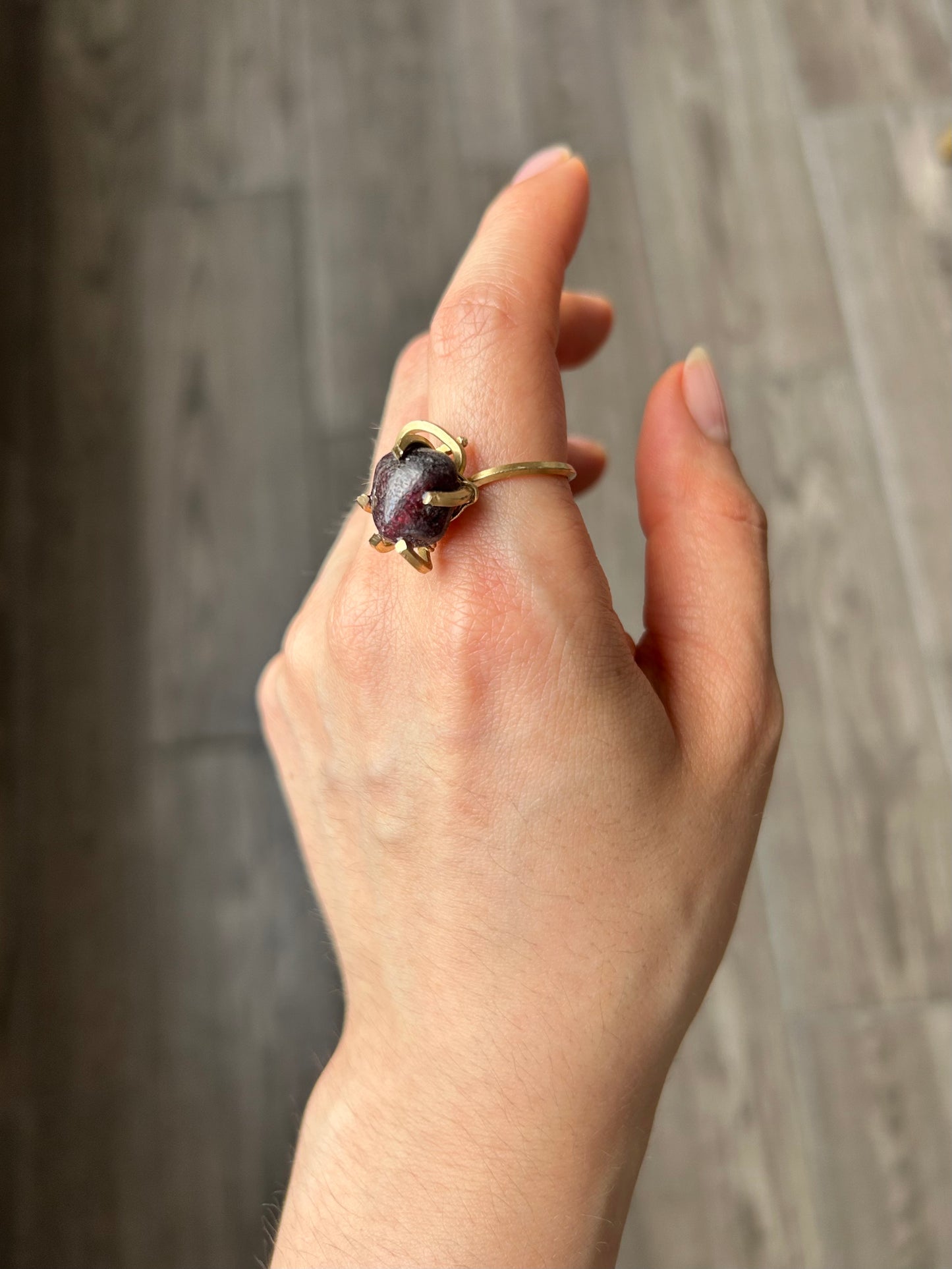Anillo Granate