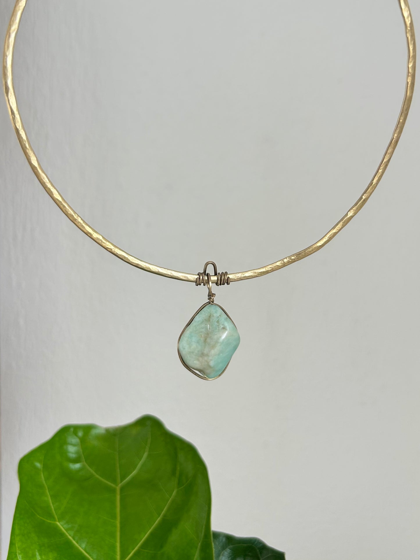 Collar Aguamarina