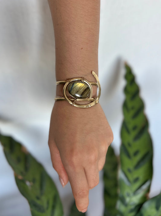 Brazalete Labradorita