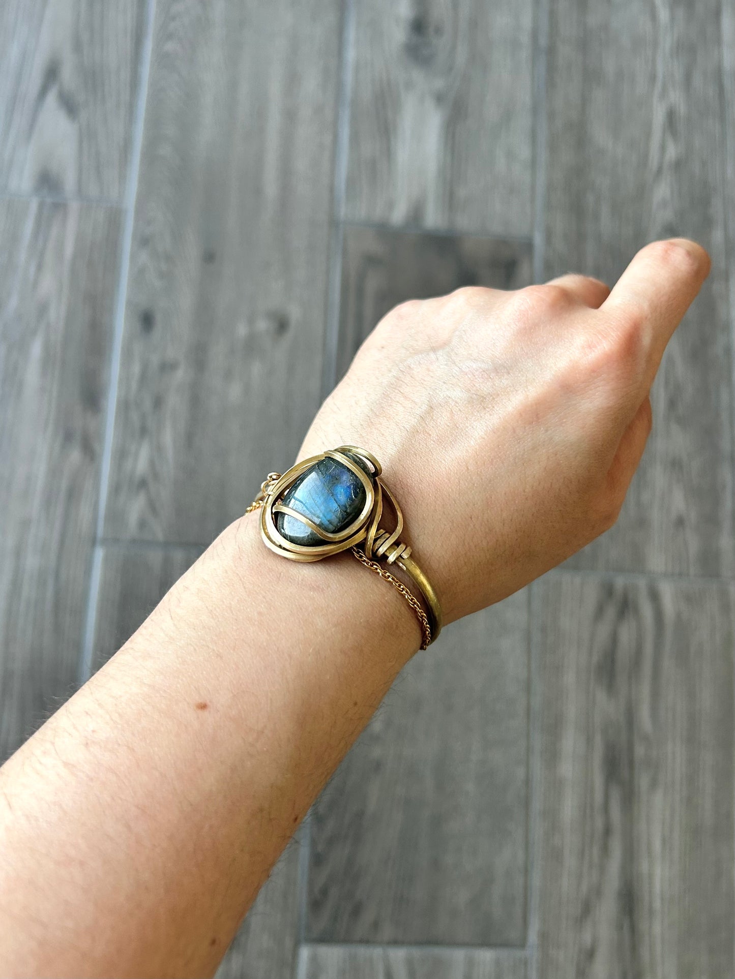 Brazalete Labradorita