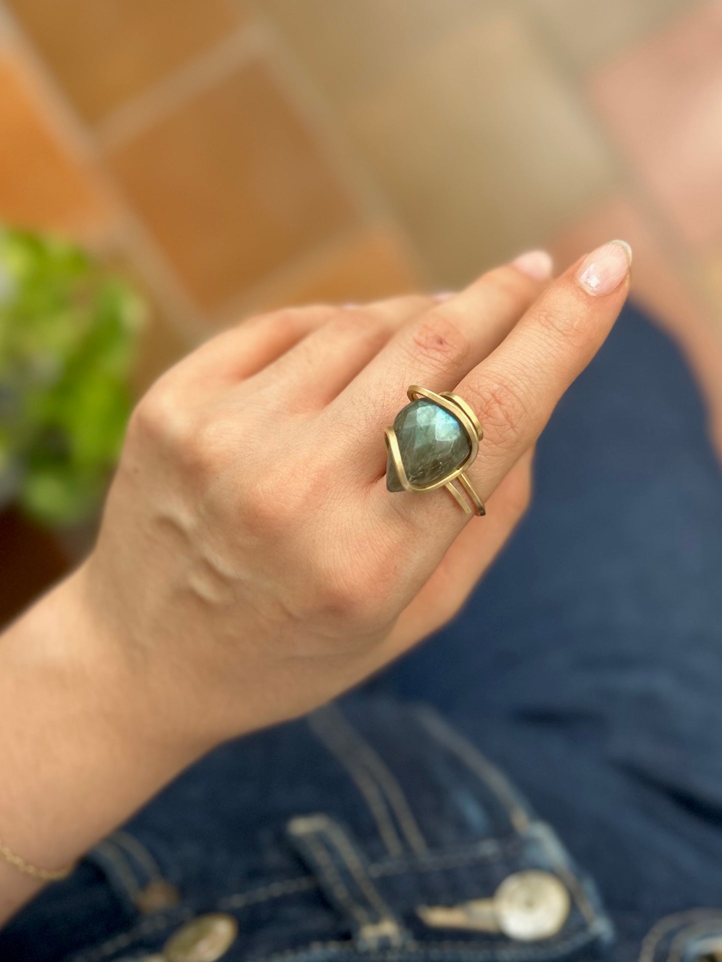 Anillo Labradorita