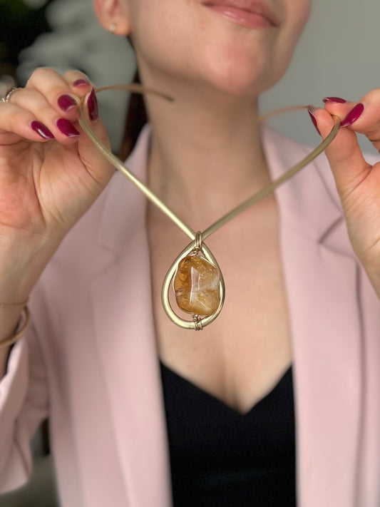 Collar Citrino
