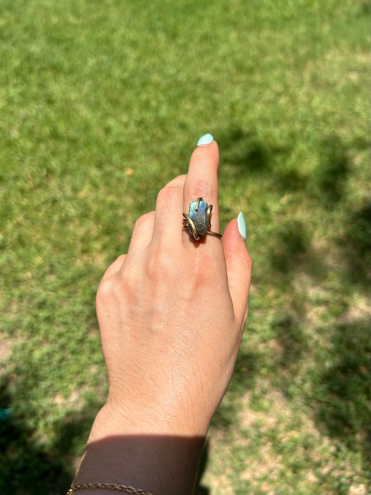 Anillo Labradorita