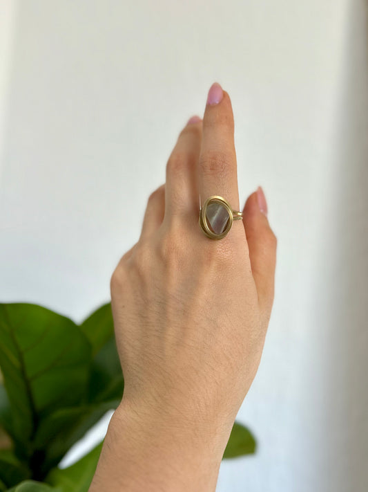 Anillo Fluorita