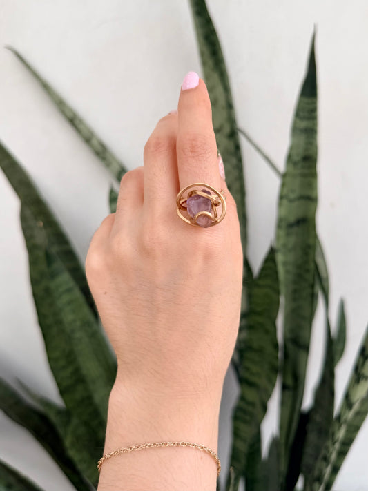 Anillo Amatista