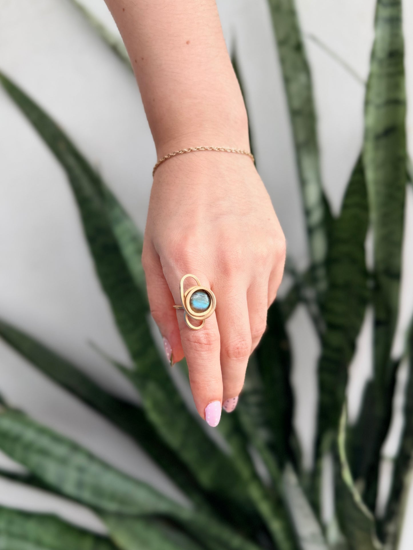 Anillo Labradorita