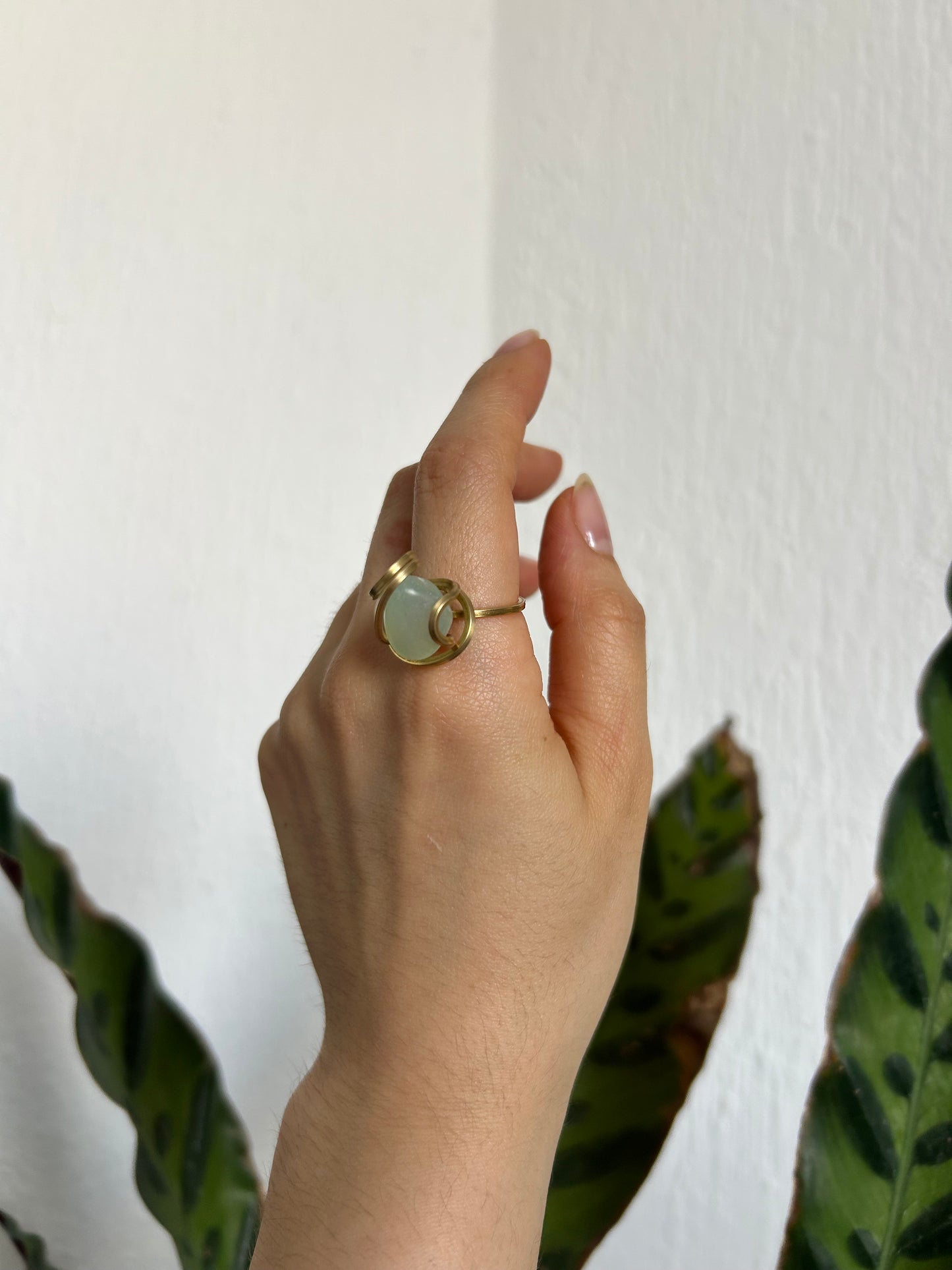 Anillo Aguamarina