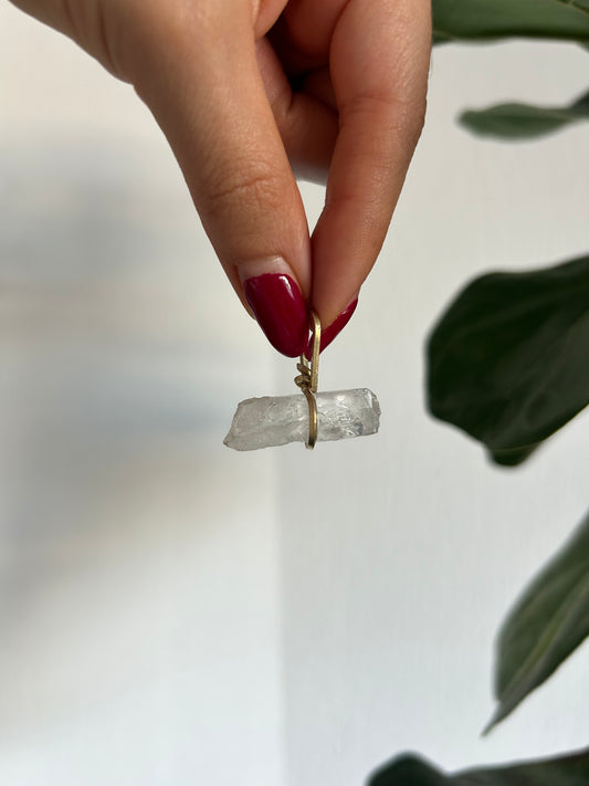 Dije Cuarzo Transparente