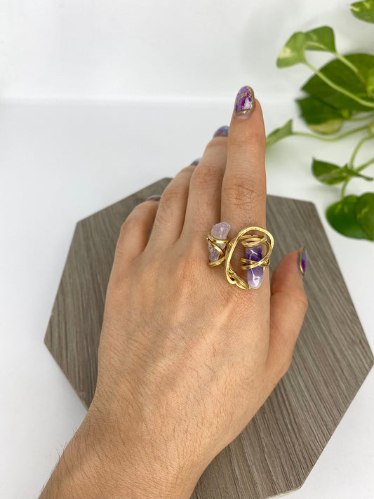 Anillo Amatista