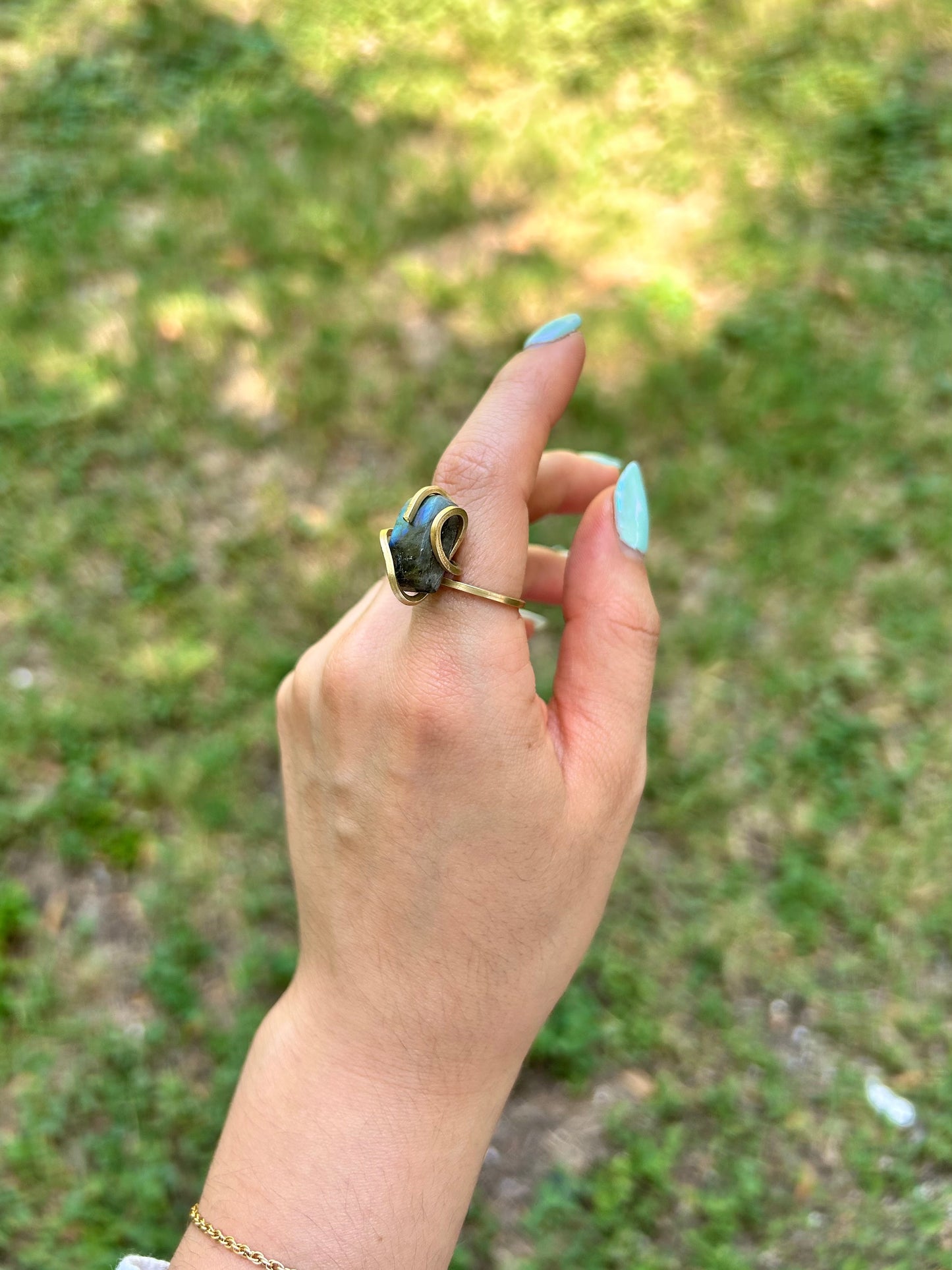 Anillo Labradorita