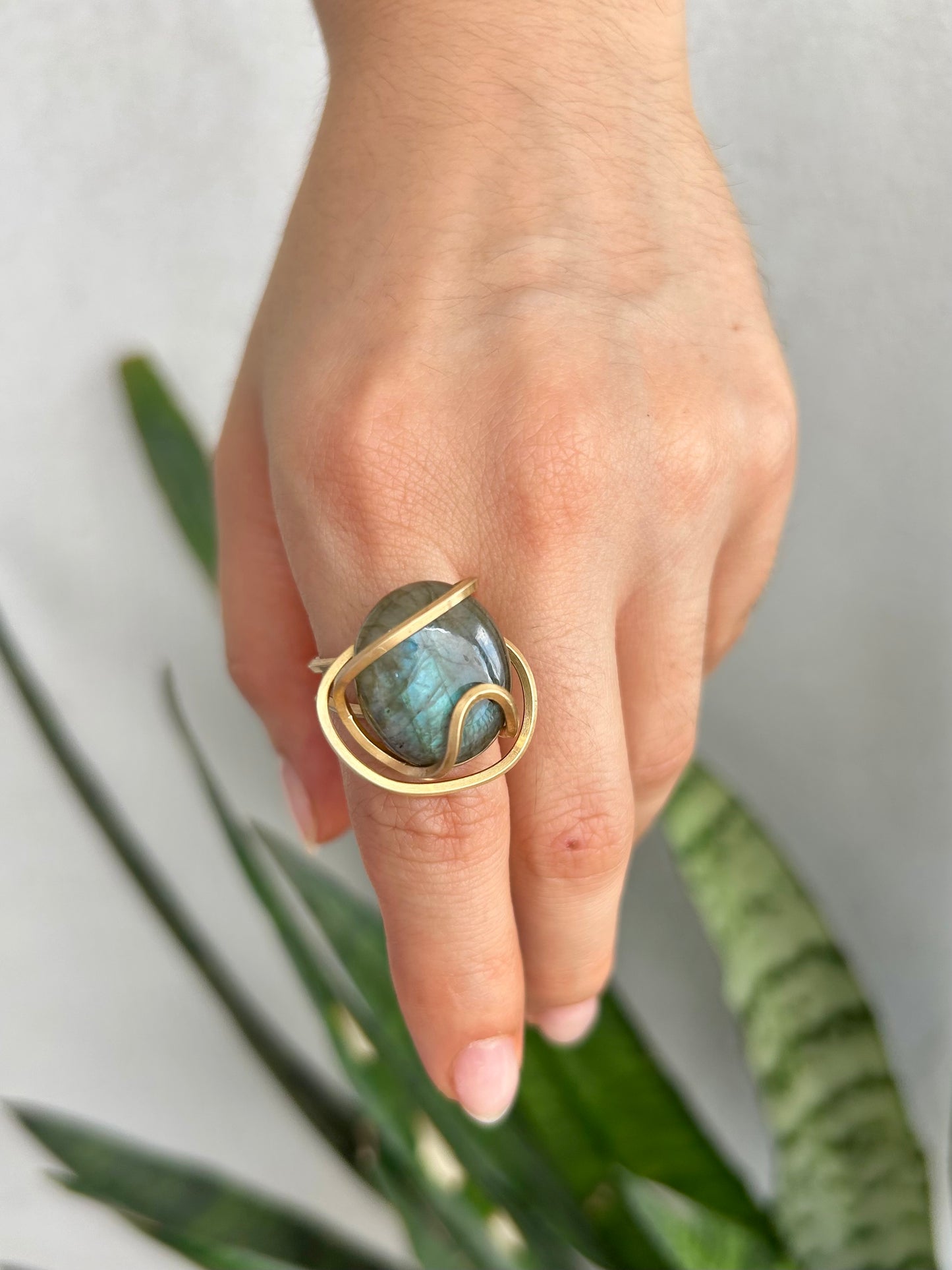 Anillo Labradorita