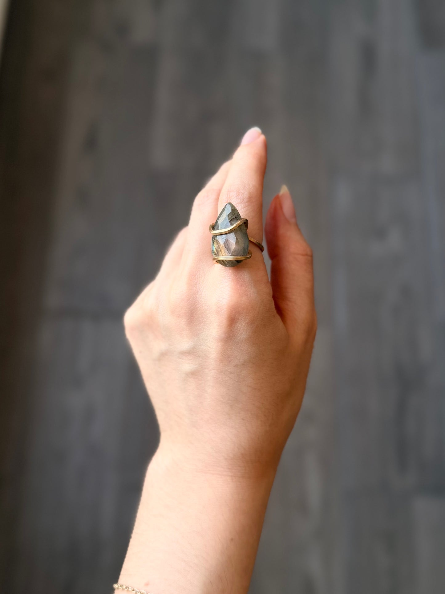 Anillo Labradorita
