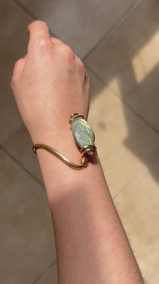 Brazalete Labradorita